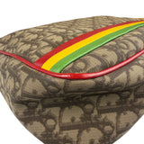 Christian Dior Vintage Monogram Rasta Trotter Messenger Bag