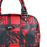 Vivienne Westwood Grafiti Plaid Boston Bag