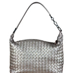Bottega Veneta Metallic Intrecciato Ciambrino Shoulder Bag