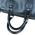 Louis Vuitton Black Epi Speedy 25