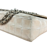 Chanel Vintage Beige Travel Line Classic Flap 2001