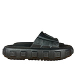 Balmain Ari Black Rubber Sandals