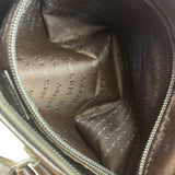 Burberry Leather Trim House Check Small Speedy Handbag