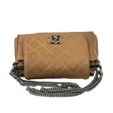 Chanel Beige Bijoux Accordion Flap Bag 2008