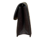 Celine Leather Trim C Sulky Shoulder Bag No Strap