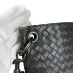 Bottega Veneta Brown Intrecciato Shoulder Bag
