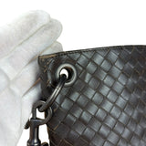 Bottega Veneta Brown Intrecciato Shoulder Bag