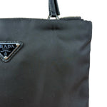 Prada Black Tessuto Small Zip Tote