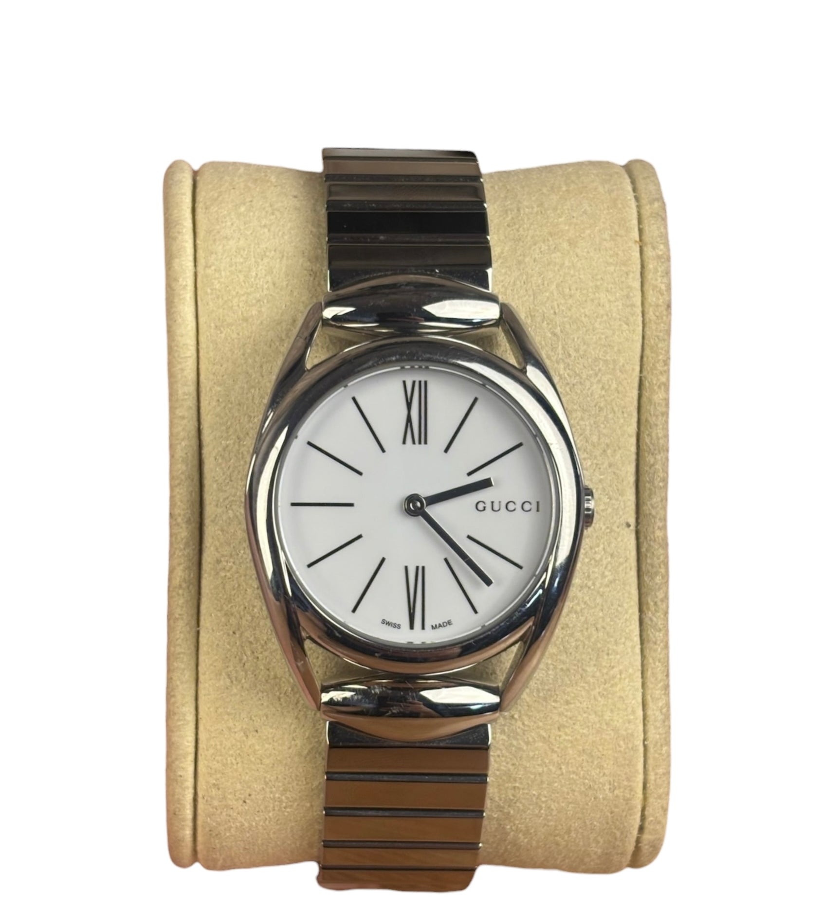 Gucci Horsebit Stainless Steel Watch YA140505