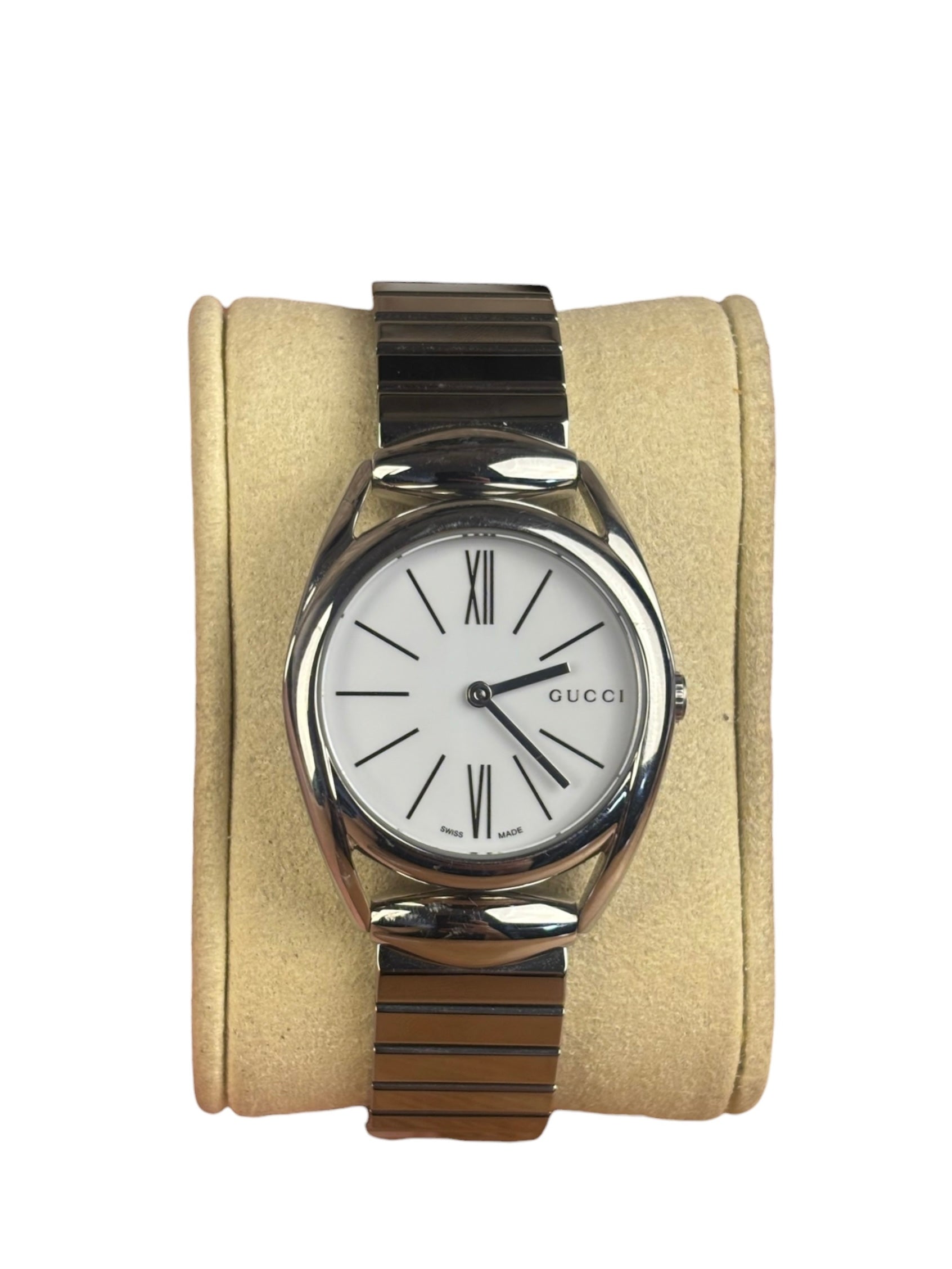 Gucci Horsebit Stainless Steel Watch YA140505