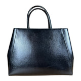 Fendi Black Patent Leather 2Jours Handbag