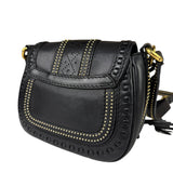 Gucci Black Leather Snaffle Bit Shoulder Bag