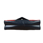 Chanel Vintage Navy/Red Quilted Leather Flap Bag 1989