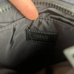 Versace La Medusa Navy Crossbody Bag