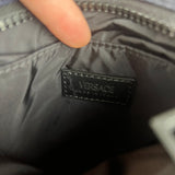 Versace La Medusa Navy Crossbody Bag