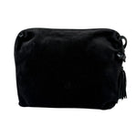 Bottega Veneta Black Suede/Leather Trim Crossbody Bag