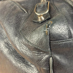 Balenciaga Vintage Black Leather Classic Sunday Tote Bag