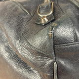 Balenciaga Vintage Black Leather Classic Sunday Tote Bag