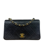 Chanel Black Quilted Leather Mini Flap Bag  2011