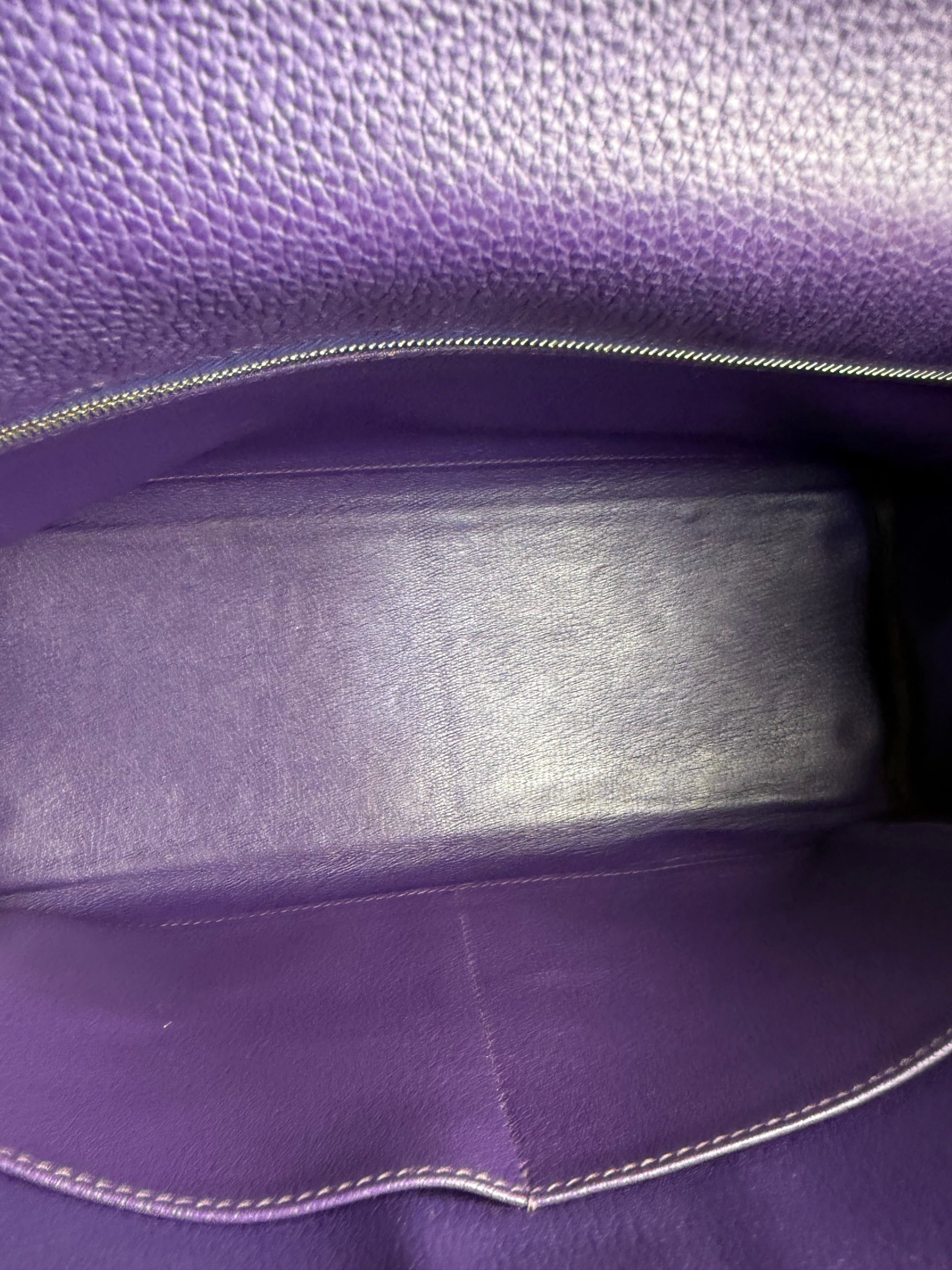 Hermes Togo Kelly II Retourne 32 Ultraviolet 2010