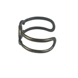 Chanel Vintage Interlocking CC Cuff