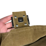 Fendi Brown Corduroy Baguette