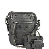 Balenciaga Gray Le Cagole Crossbody Bag
