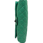 Chanel Green Quilted Patent Leather Flap Bag 2012