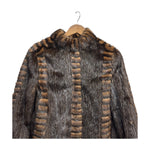 Saga Brown Mink Fur Coat