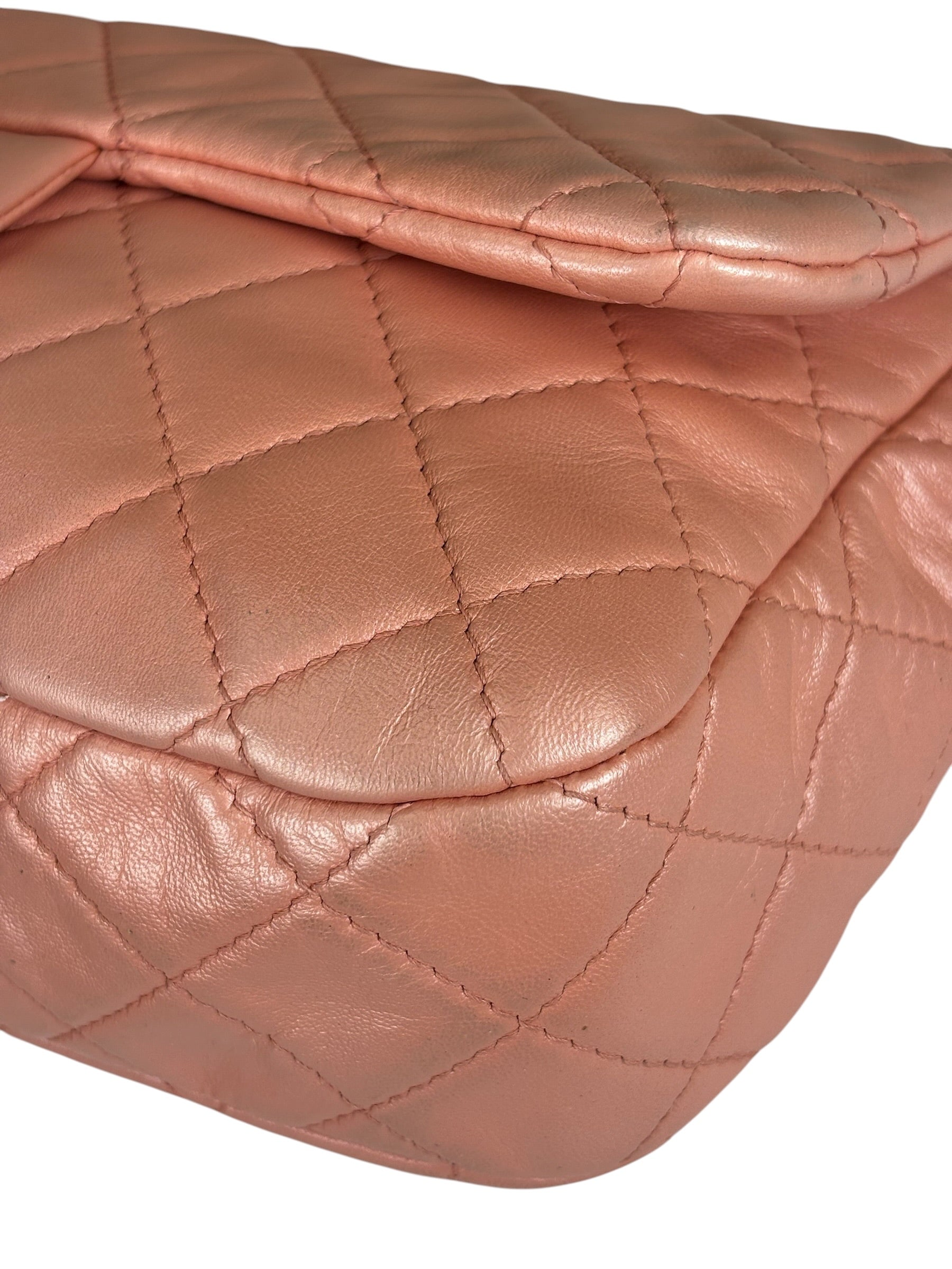 Chanel Pink Quilted Lambskin Precious Jewel Flap Bag 2010