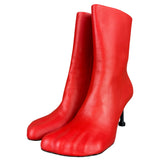 Balenciaga Red Anatomic Bootie