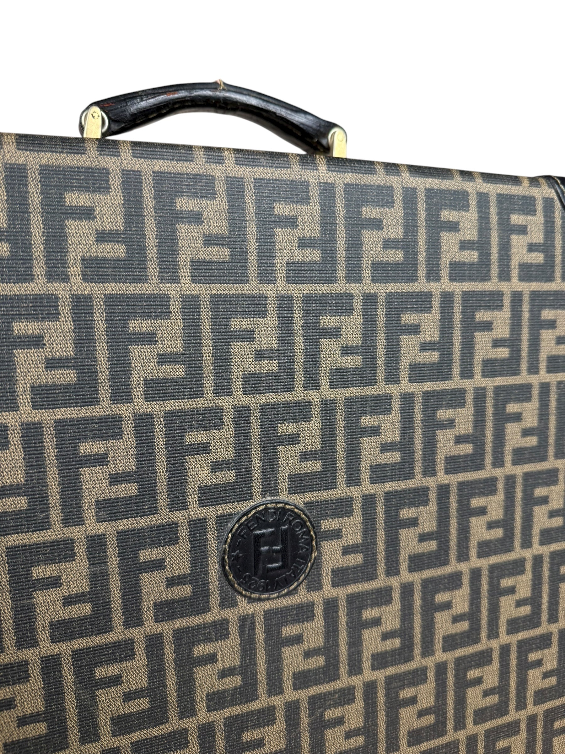 Fendi Zucca Vintage FF Briefcase