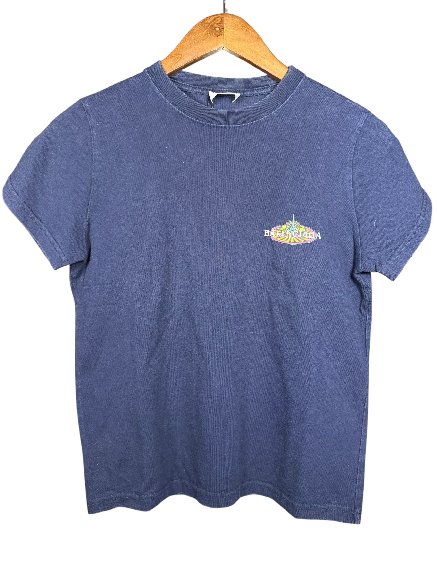 Balenciaga Paris Bonjour Short Sleeved Tee