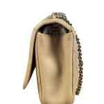 Chanel Beige Caviar S Filigree Flap 2016