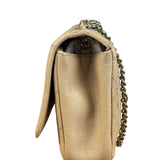 Chanel Beige Caviar S Filigree Flap 2016