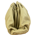 Bottega Veneta Beige Leather Pouch Clutch