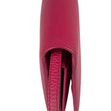 Gucci Pink Leather Swing Wallet/Pochette