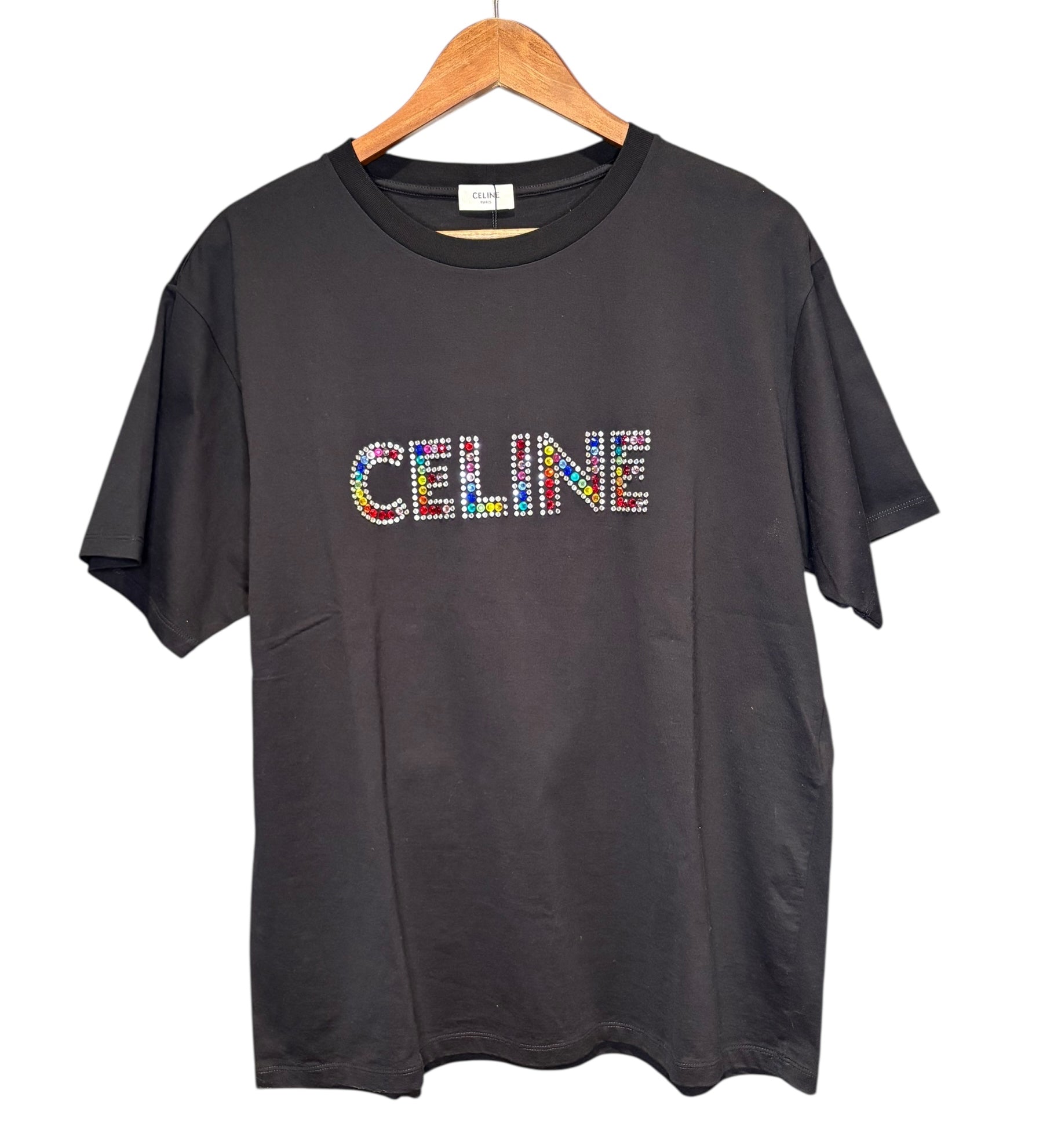 Celine Black Rainbow Logo