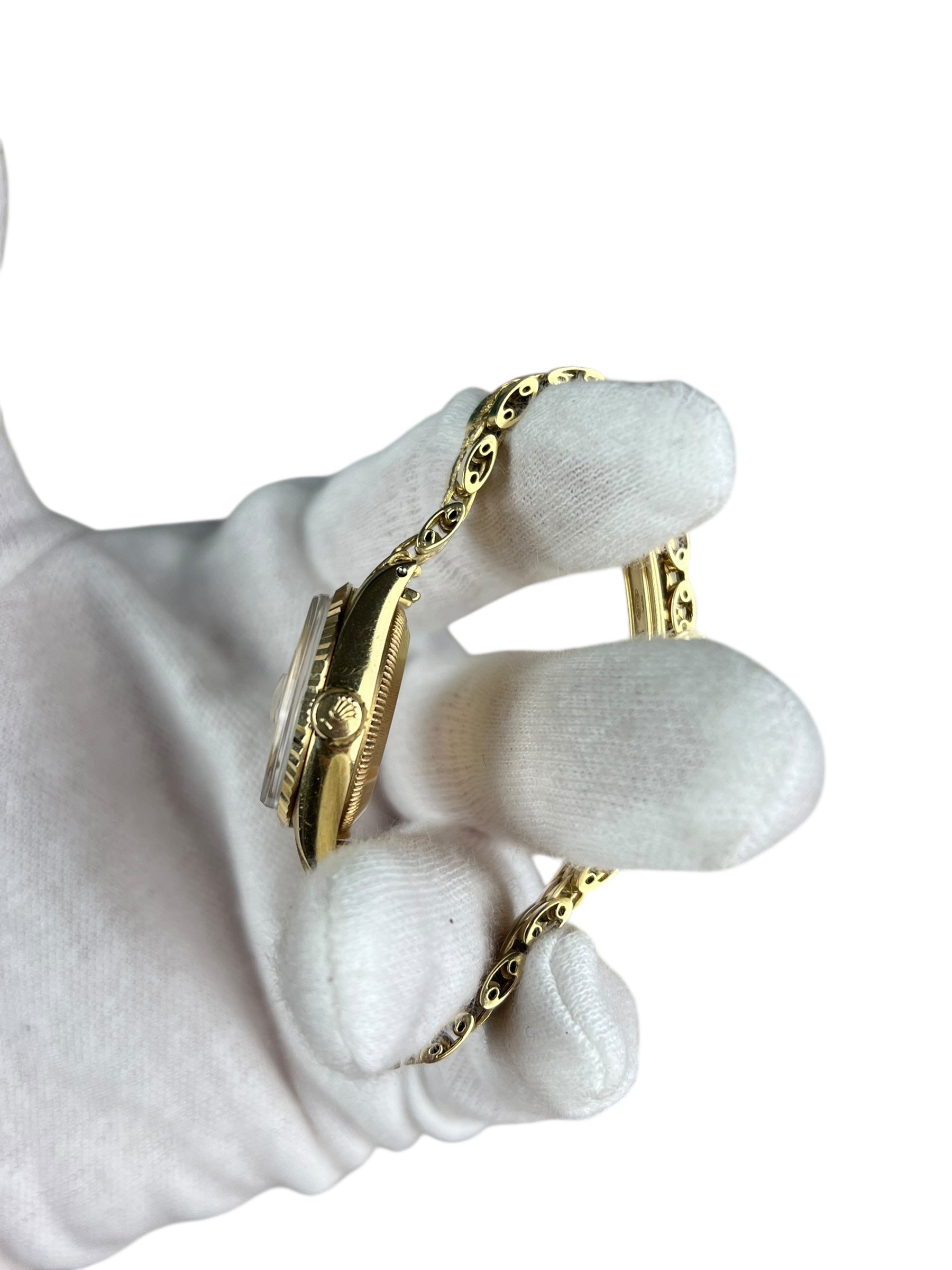 Rolex Lady-Datejust 6917 18K Yellow Gold Watch 1976