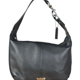 Coach Black Leather Hobo Shoulder Bag