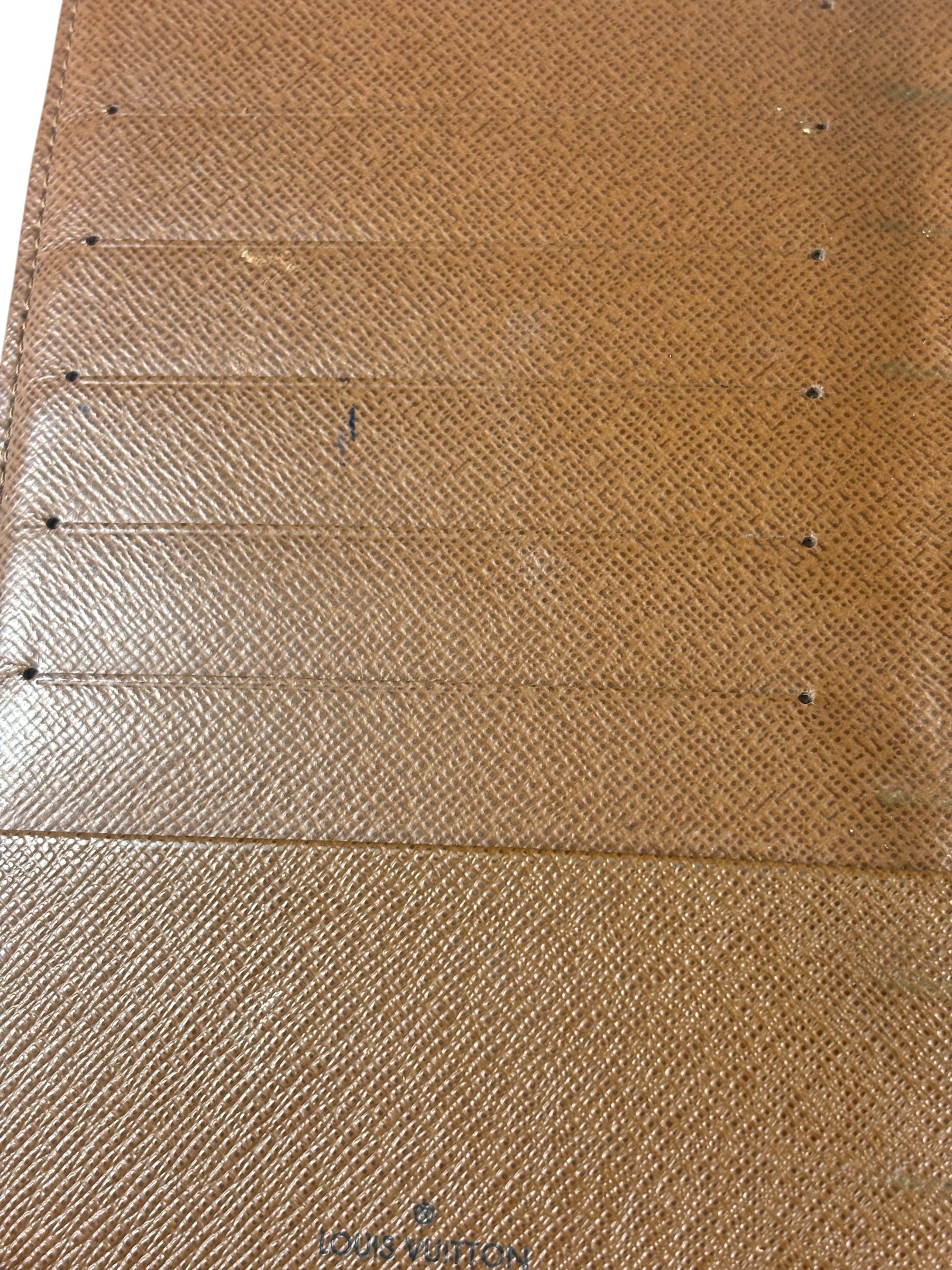 Louis Vuitton Monogram Medium Ring Agenda Cover