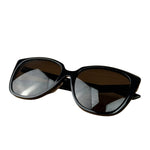 Balenciaga Black/Grey BB0175SA Alternative Fit Square Sunglasses
