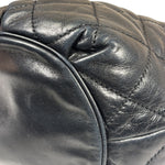 Chanel Black Quilted Lambskin Cloudy Bundle Hobo 2005