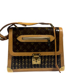 Louis Vuitton Brown Monogram Ambre Tweedy Zip GM