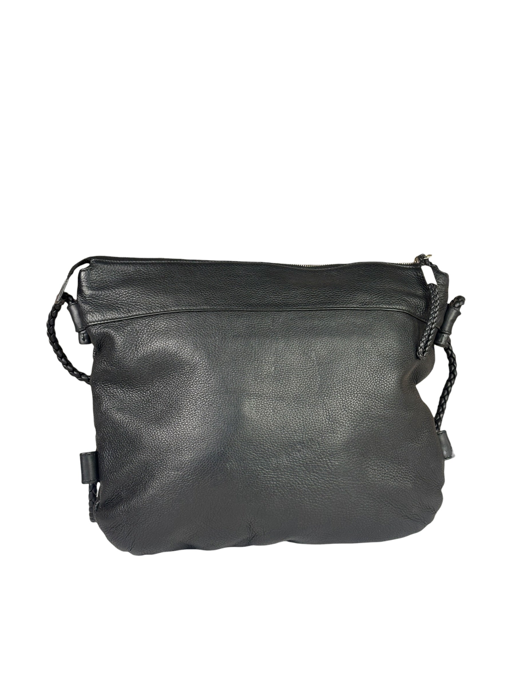 Gucci Black Leather Slouchy Hobo Bag