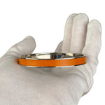 Hermes Orange Kelly H Lock Mini Clic Bracelet