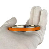 Hermes Orange Kelly H Lock Mini Clic Bracelet