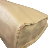 Telfar Cream Leather Medium Shopping Tote Bag