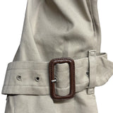 Burberry's Classic Vintage Trench Coat Tan