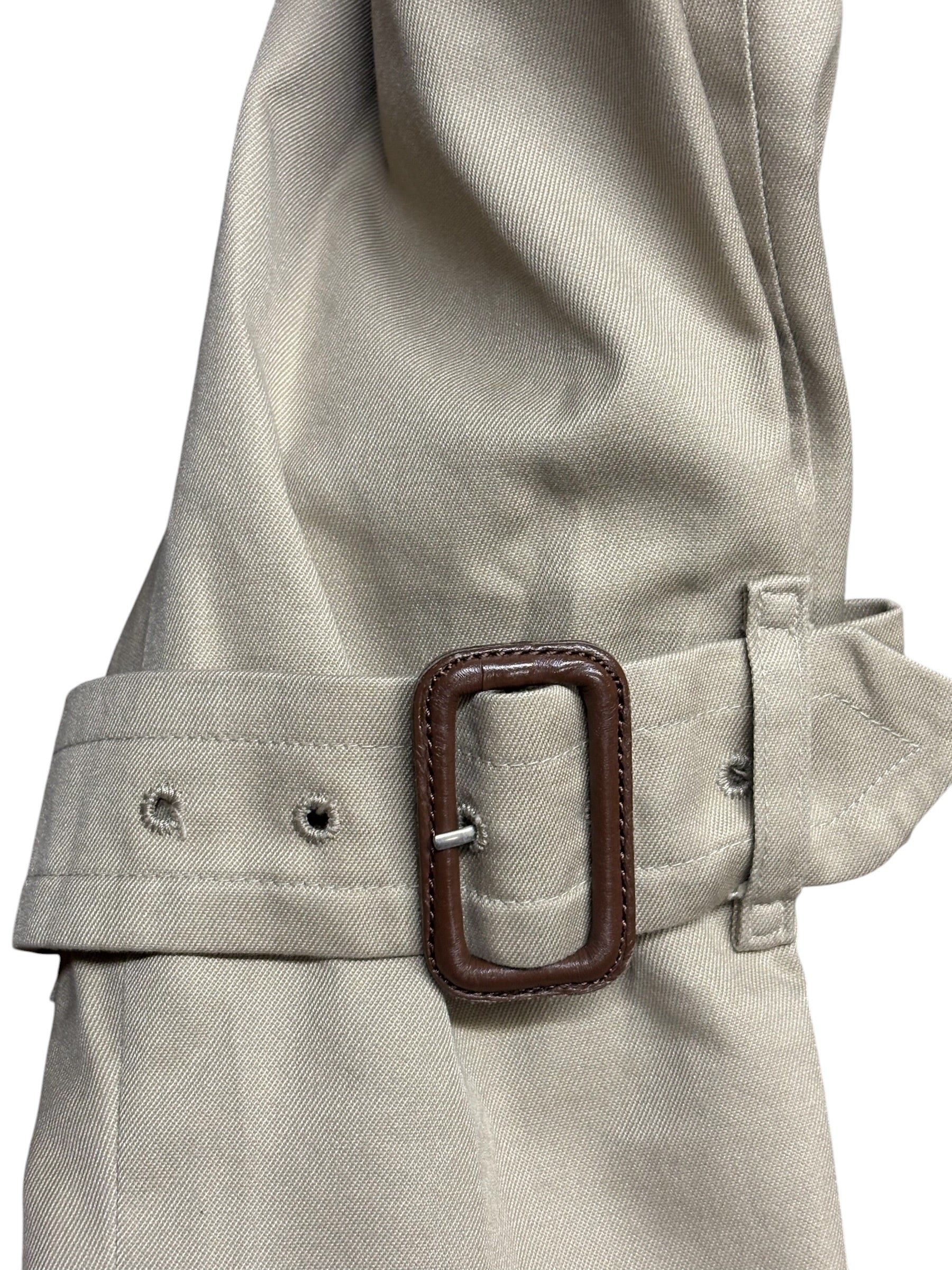 Burberry's Classic Vintage Trench Coat Tan